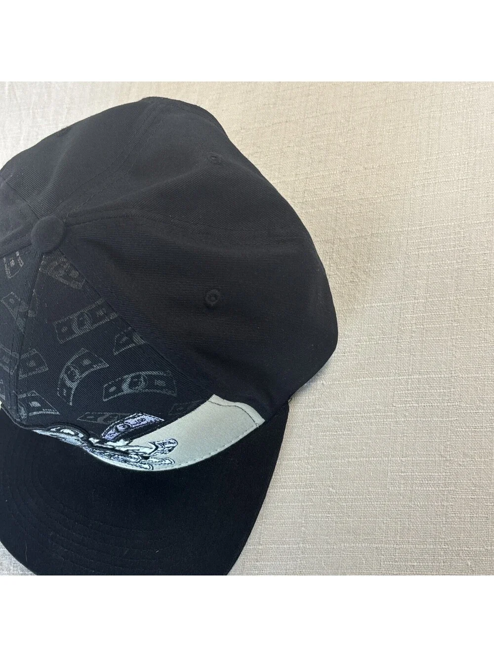 Self Made New Leader TL Embroidery Bear Money Snapback Hat Adult Adjustable Cap